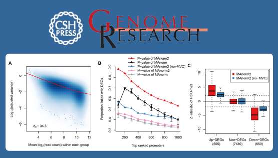 邵振研究组建立用于多样本ChIP-seq数据分组定量比较的MAnorm2计算模型